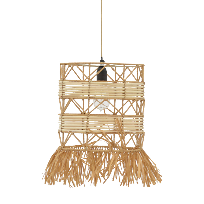 product_pako_311-000006 Φωτιστικό οροφής Crossio Inart E27 φυσικό Φ30x110εκ - Image 1