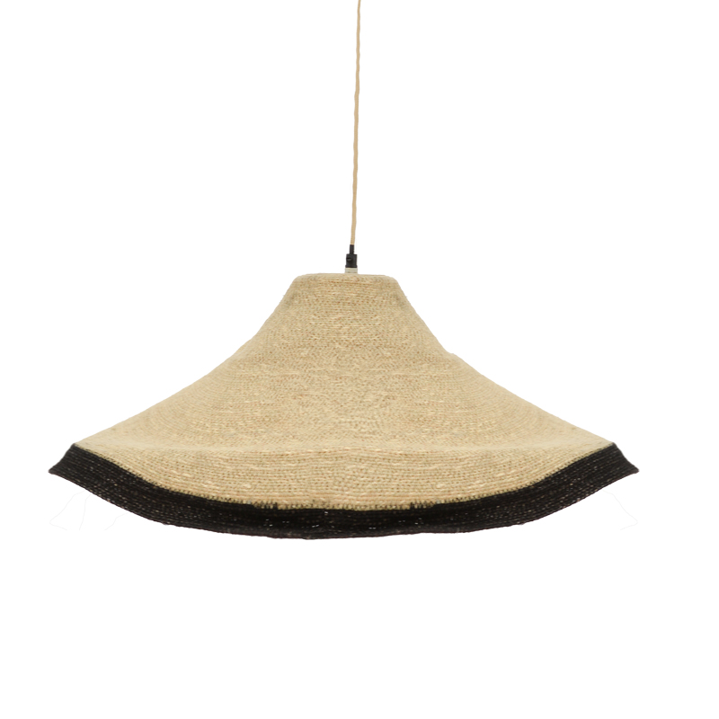 product_pako_311-000014 Φωτιστικό οροφής Hatty Inart E27 φυσικό Φ60x115εκ - Image 1