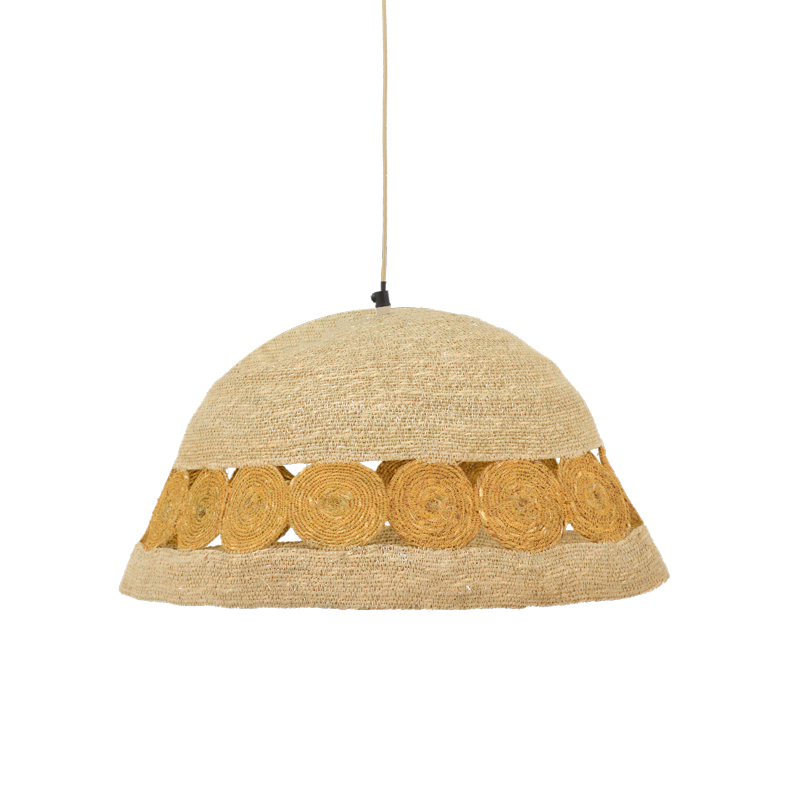 product_pako_311-000016 Φωτιστικό οροφής Gervi Inart E27 φυσικό Φ50x110εκ - Image 1