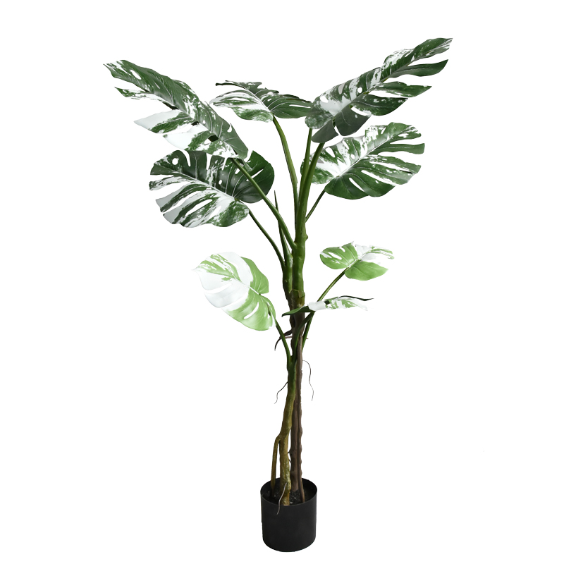 product_pako_316-000005 Διακοσμητικό φυτό σε γλάστρα Monstera II Inart πράσινο pp Υ132εκ - Image 1