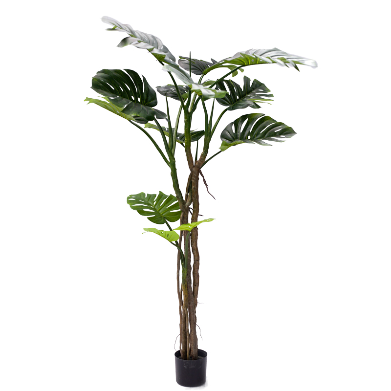 product_pako_316-000006 Διακοσμητικό φυτό σε γλάστρα Monstera III Inart πράσινο pp Υ180εκ - Image 1