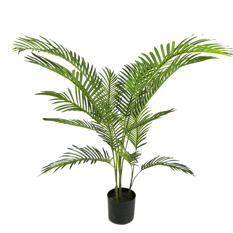 product_pako_316-000011 Διακοσμητικό φυτό Areca Ι σε γλάστρα Inart πράσινο pp Υ120εκ - Image 1