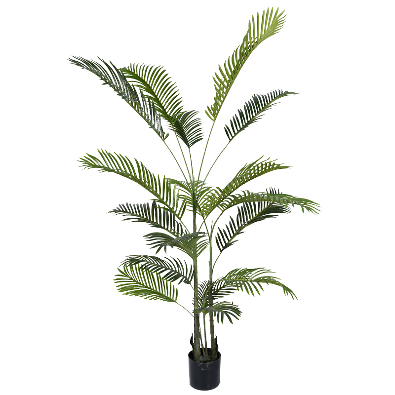 product_pako_316-000013 Διακοσμητικό φυτό Areca ΙΙΙ σε γλάστρα Inart πράσινο pp Υ180εκ - Image 1