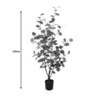 Διακοσμητικό φυτό Eucalyptus σε γλάστρα Inart πράσινο pp Υ120εκ - Image 4