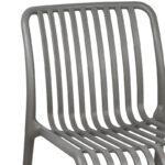 Καρέκλα Zoi pp σε ανθρακί απόχρωση 42x58x79εκ - Image 6