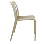 Καρέκλα Zoi pp σε απόχρωση cappucino 42x58x79εκ - Image 4