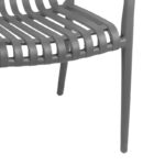 Πολυθρόνα Zoi pp σε ανθρακί απόχρωση 58.5x54x80εκ - Image 6