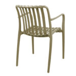 Πολυθρόνα Zoi pp σε cappucino απόχρωση 58.5x54x80εκ - Image 3