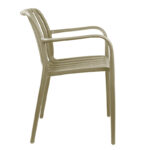 Πολυθρόνα Zoi pp σε cappucino απόχρωση 58.5x54x80εκ - Image 4