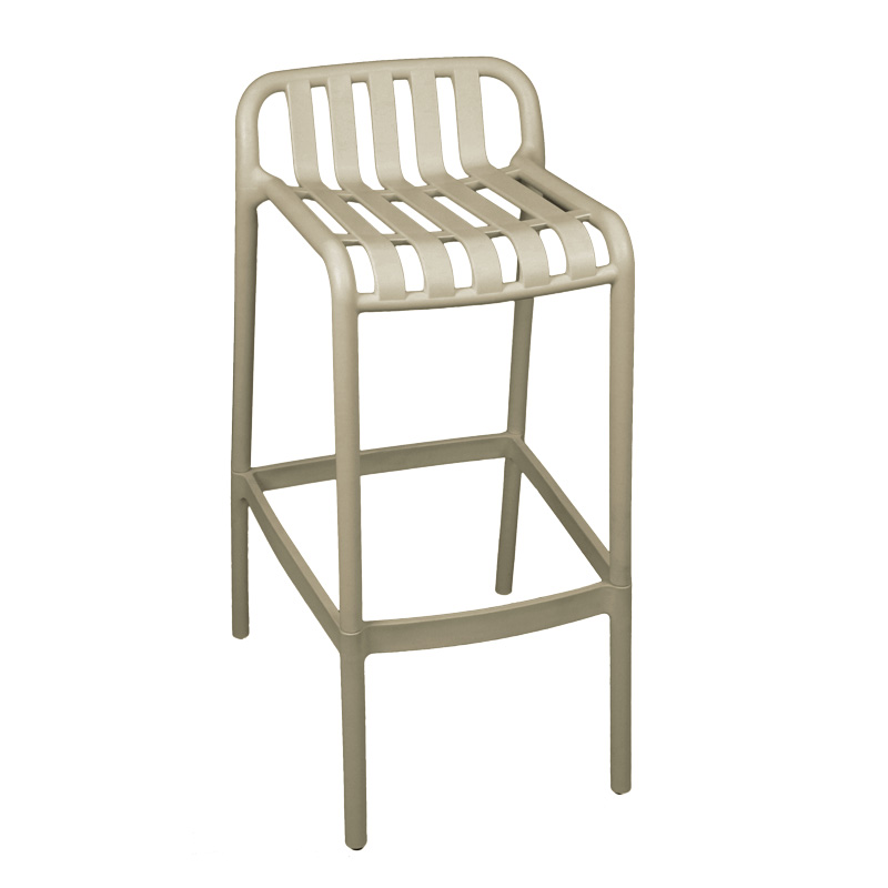 product_pako_326-000009 Σκαμπό μπαρ Zoi pp σε απόχρωση cappucino 36x56x87εκ - Image 1