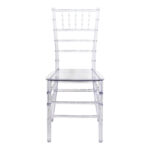 Καρέκλα Tiffany διάφανο pc 38x38.5x88εκ - Image 5