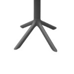 Τραπέζι Merkon pp σε ανθρακί απόχρωση Φ60x75εκ - Image 3