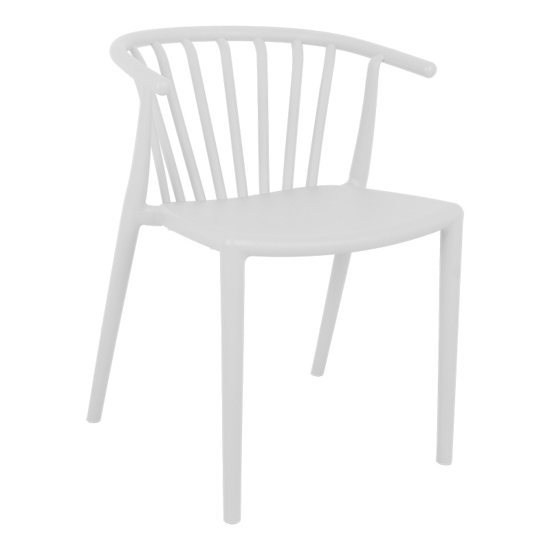 product_pako_326-000026 Πολυθρόνα Zelma pp σε λευκή απόχρωση 55x53x73εκ - Image 1