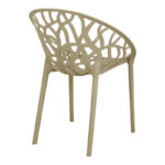 Πολυθρόνα Daren pp σε cappuccino απόχρωση 59x60x79,5εκ - Image 3