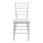 Καρέκλα Tiffany με μαξιλάρι διάφανο pc 38x38.5x88εκ - Image 4