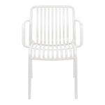 Πολυθρόνα Zoi pp σε λευκή απόχρωση 54x57.5x79εκ - Image 5