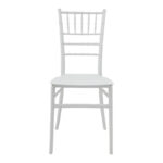 Καρέκλα Tiffany Ι pp σε λευκή απόχρωση 38.5x46.5x87εκ - Image 5