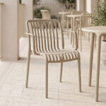 Πολυθρόνα Zoi pp cappuccino 54x57.5x79εκ