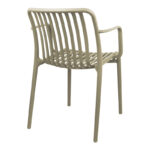 Πολυθρόνα Zoi pp cappuccino 54x57.5x79εκ - Image 3
