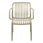Πολυθρόνα Zoi pp cappuccino 54x57.5x79εκ - Image 5