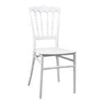 Καρέκλα Napoleon pp λευκή 38,5x46,5x89εκ - Image 2