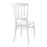 Καρέκλα Napoleon pp λευκή 38,5x46,5x89εκ - Image 3