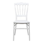Καρέκλα Napoleon pp λευκή 38,5x46,5x89εκ - Image 5