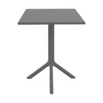 Τραπέζι Groovy pp διατρητο ανθρακί 60x60x76εκ - Image 2