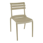 Καρέκλα Almea στοιβαζόμενη pp cappuccino 42.5x55.5x82εκ - Image 2