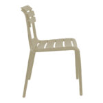 Καρέκλα Almea στοιβαζόμενη pp cappuccino 42.5x55.5x82εκ - Image 4