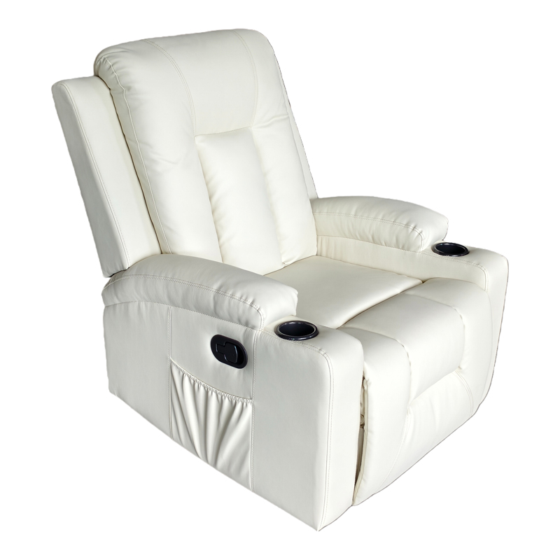 product_pako_331-000005 Πολυθρόνα relax Gessel PU σε κρεμ απόχρωση 80x90x98εκ - Image 1