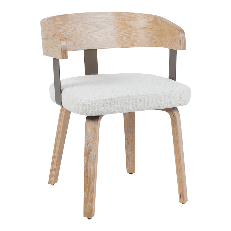product_pako_332-000036 Πολυθρόνα Anesy μέταλλο-ξύλο με ύφασμα σε μπεζ απόχρωση 53.5x51x72εκ - Image 1