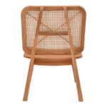 Πολυθρόνα Viborg φυσικό teak ξύλο-φυσικό rattan 60x75x87εκ - Image 7