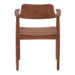 Πολυθρόνα Jambene teak ξύλο σε καρυδί απόχρωση 57x54x79εκ - Image 7