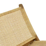 Πολυθρόνα Jerenze φυσικό teak ξύλο-φυσικό rattan 65x78x68εκ - Image 8