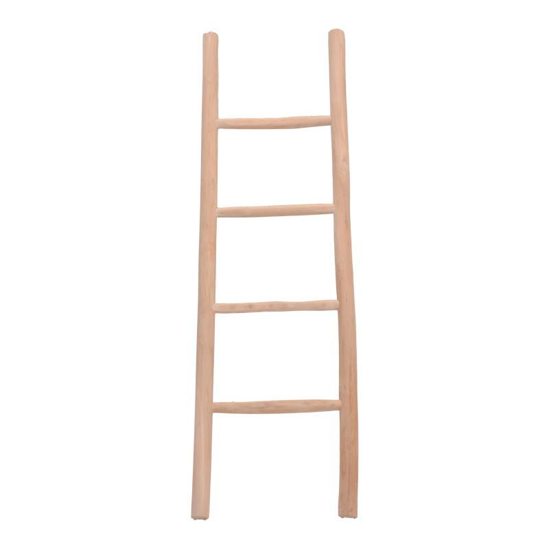 product_pako_336-000024 Σκάλα Morjeve teak ξύλο σε φυσική απόχρωση 45x6x150εκ - Image 1