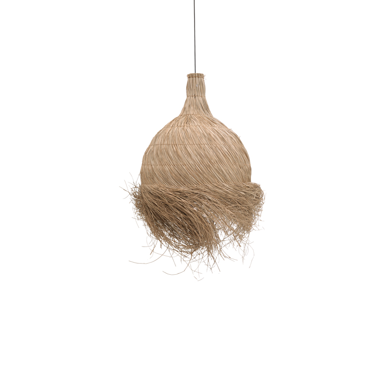 product_pako_337-000002 Φωτιστικό οροφής Cazin Inart mendong σε φυσική απόχρωση Φ60x68εκ - Image 1