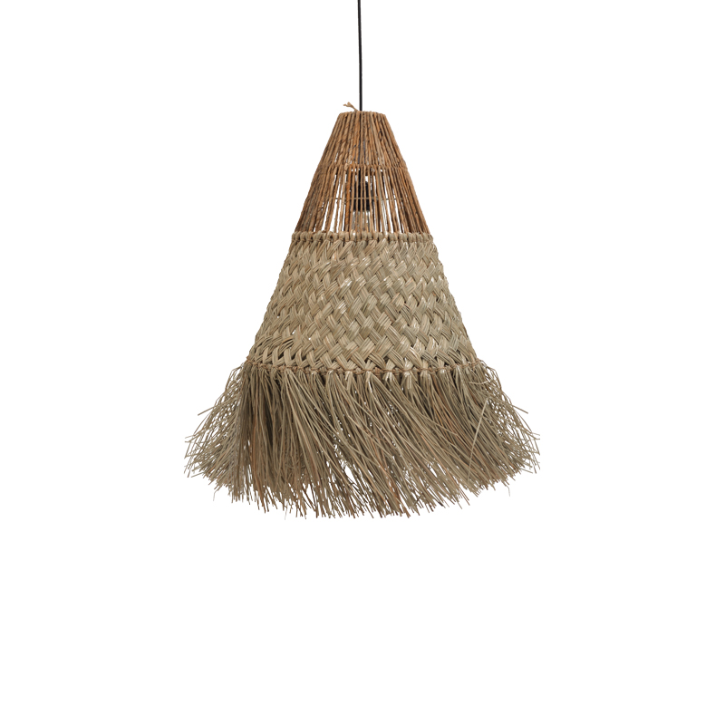 product_pako_337-000023 Φωτιστικό οροφής Vajem Inart mendong σε φυσική απόχρωση 50x50x70εκ - Image 1