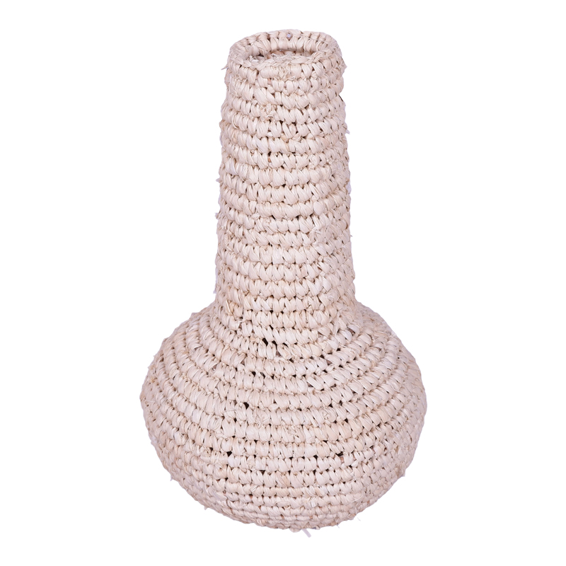 product_pako_337-000042 Βάζο Sannery Inart sisal σε φυσική απόχρωση Φ18x30εκ - Image 1