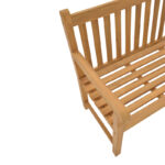 Καναπές Nat teak ξύλο σε φυσική απόχρωση 120x57x96εκ - Image 8