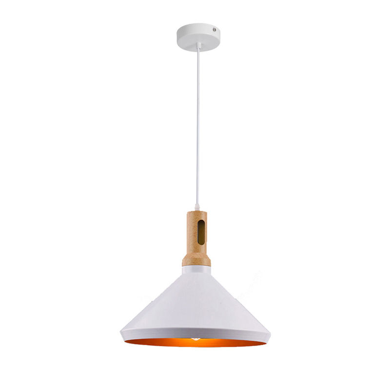 product_pako_342-000035 Φωτιστικό οροφής Denvel λευκό-χρυσό μέταλλο Φ35x24εκ - Image 1