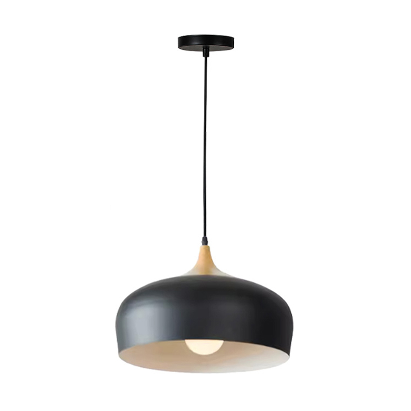 product_pako_342-000038 Φωτιστικό οροφής Pedrity μαύρο μέταλλο Φ35x29εκ - Image 1