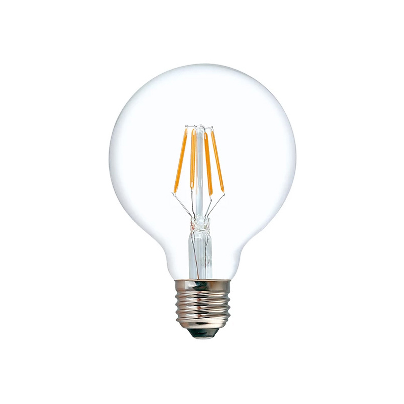 product_pako_342-000069 Λαμπτήρας LED G80 Bulb 4W E27 2700K 200-220V clear - Image 1
