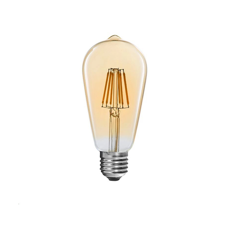 product_pako_342-000078 Λαμπτήρας LED ST64 Bulb 4W 3000K E27 2700K amber - Image 1