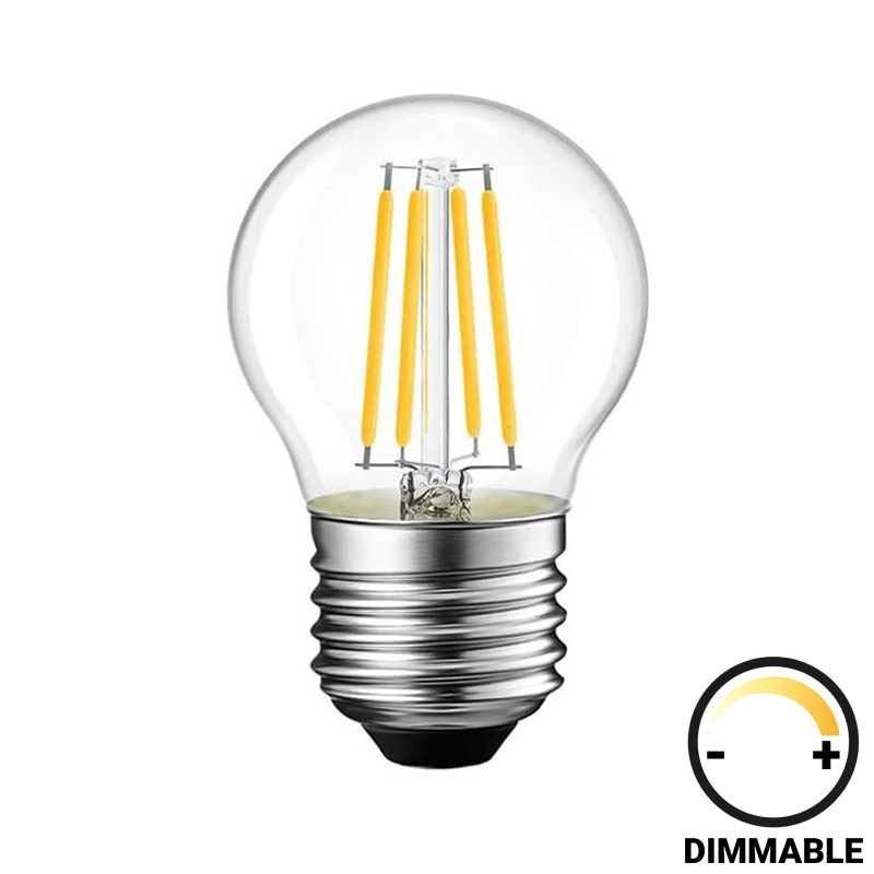 product_pako_342-000086 Λαμπτήρας LED G45 Bulb dimmable 6W E27 clear - Image 1