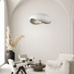Φωτιστικό οροφής led Ferecon E27 ps λευκό Φ45x25εκ - Image 2