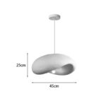 Φωτιστικό οροφής led Ferecon E27 ps λευκό Φ45x25εκ - Image 3