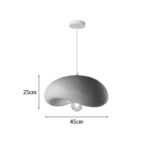 Φωτιστικό οροφής led Ferecon E27 ps μπεζ Φ45x25εκ - Image 3