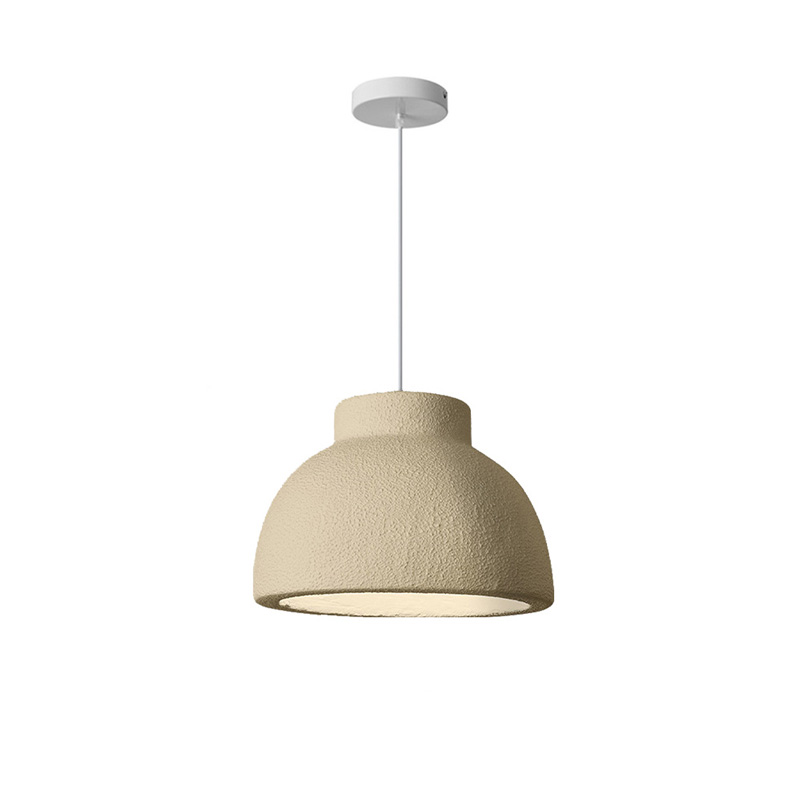 product_pako_342-000097 Φωτιστικό οροφής led Jenila E27 ps μπεζ Φ30x20εκ - Image 1