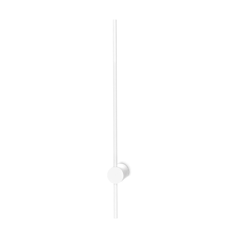 product_pako_342-000106 Φωτιστικό τοίχου Eftenbo led μέταλλο λευκό Φ8x80εκ - Image 1